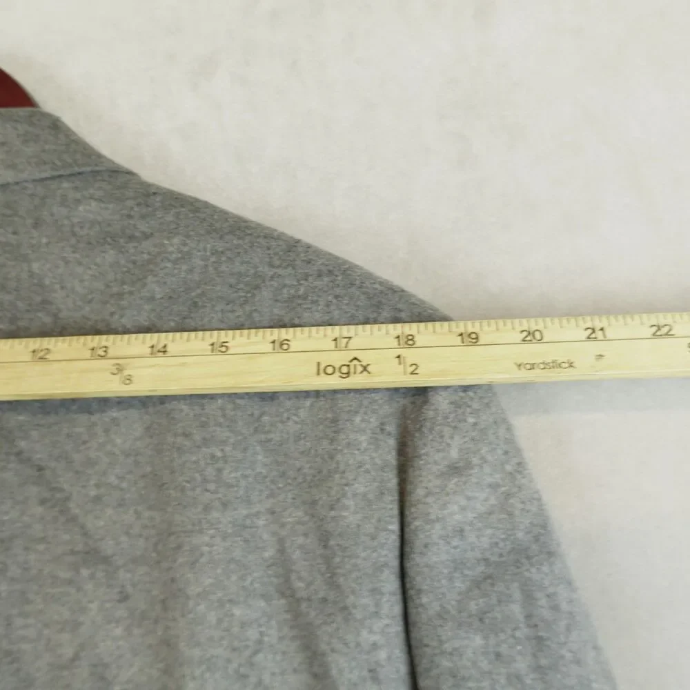 Lauren Ralph Lauren Blazer Mens 42R Silk Wool Cashmere Gray Classic Preppy